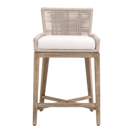 Oasis Woven Rope Counter Stool
