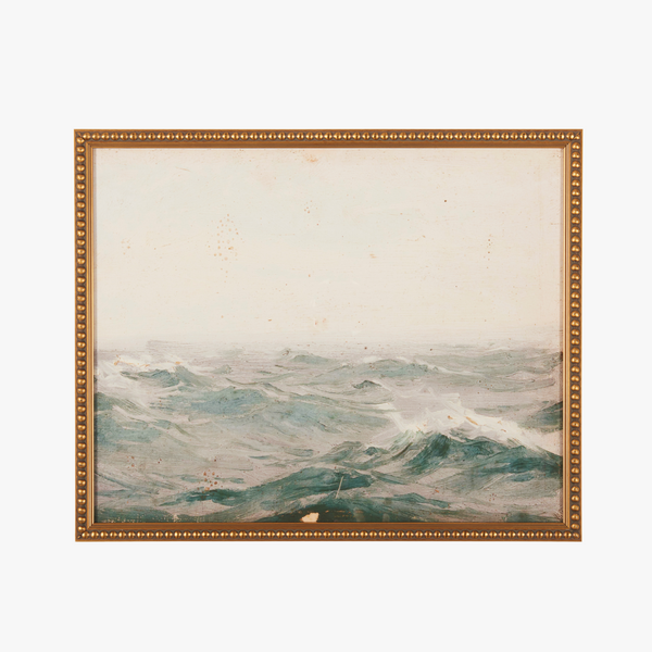 Ocean Waves Framed Print