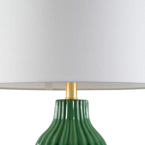 Odette Green Lamp Closeup