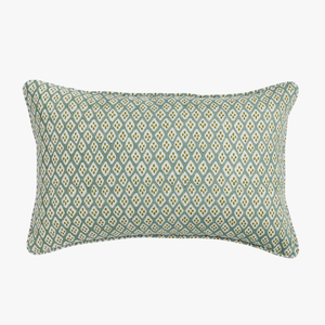 Orvietto Celadon Moss Lumbar Pillow Cover
