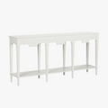 Oslo White Console Table