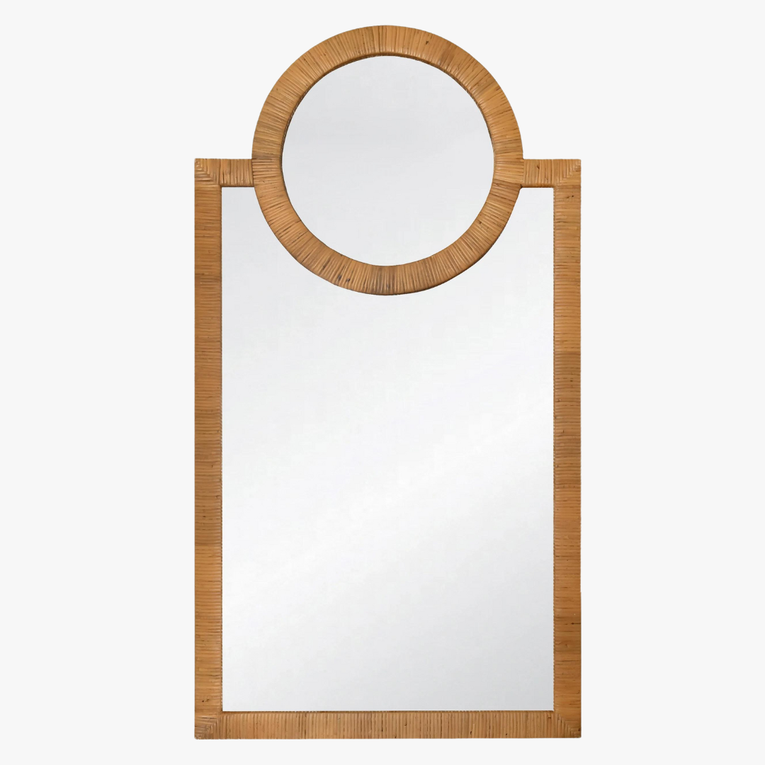 Osprey Rattan Wall Mirror by Dear Keaton