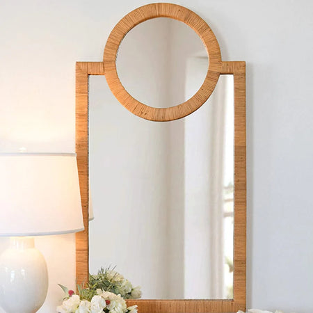 Osprey Rattan Wall Mirror