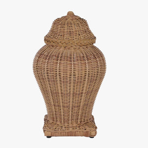 Outdoor All Weather Wicker Ginger Jar