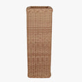 Outdoor Braided All Weather Wicker Pedestal - Natural