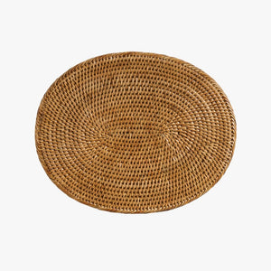Oval Rattan Placemat