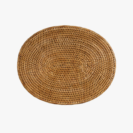 Oval Rattan Placemat