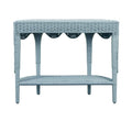 Seascale Light Blue Demilune Console