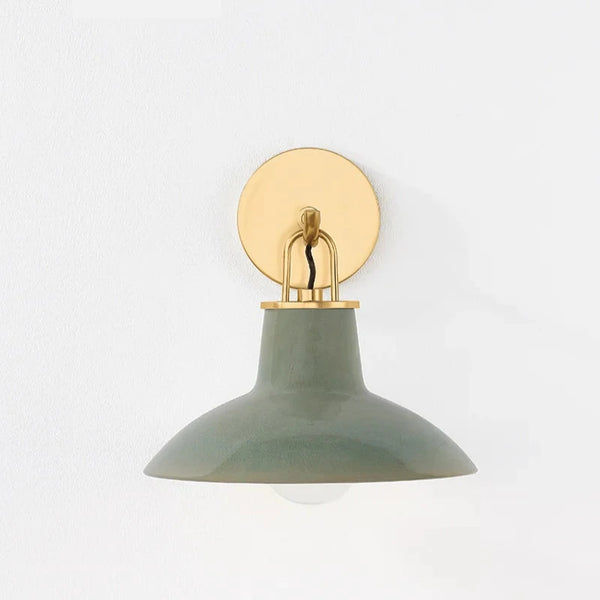 Pottersville  Glazed Ceramic Wall Sconce from Dear Keaton