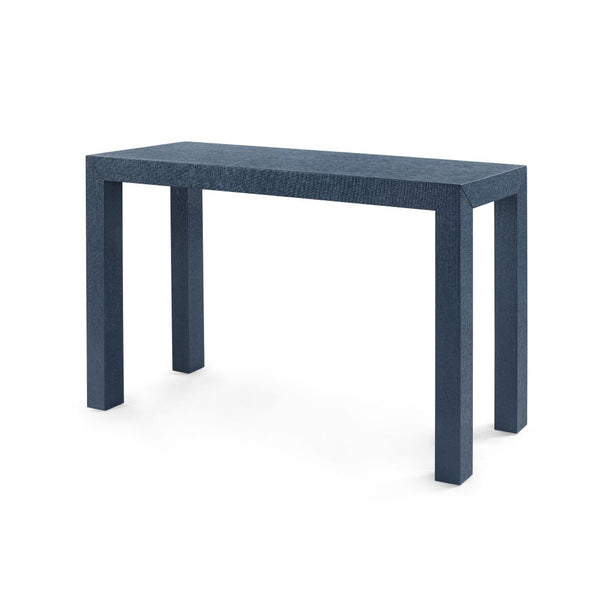 Parsons Navy Grasscloth Console from Dear Keaton
