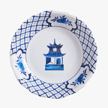 Pagoda Melamine Serving Bowl