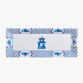 Pagoda Melamine Serving Platter - rectangle