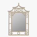 Pagoda Sand Lacquer Mirror