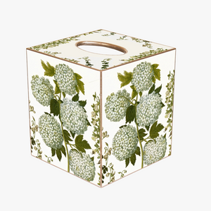 Pale Hydrangea Tissue Box Cover