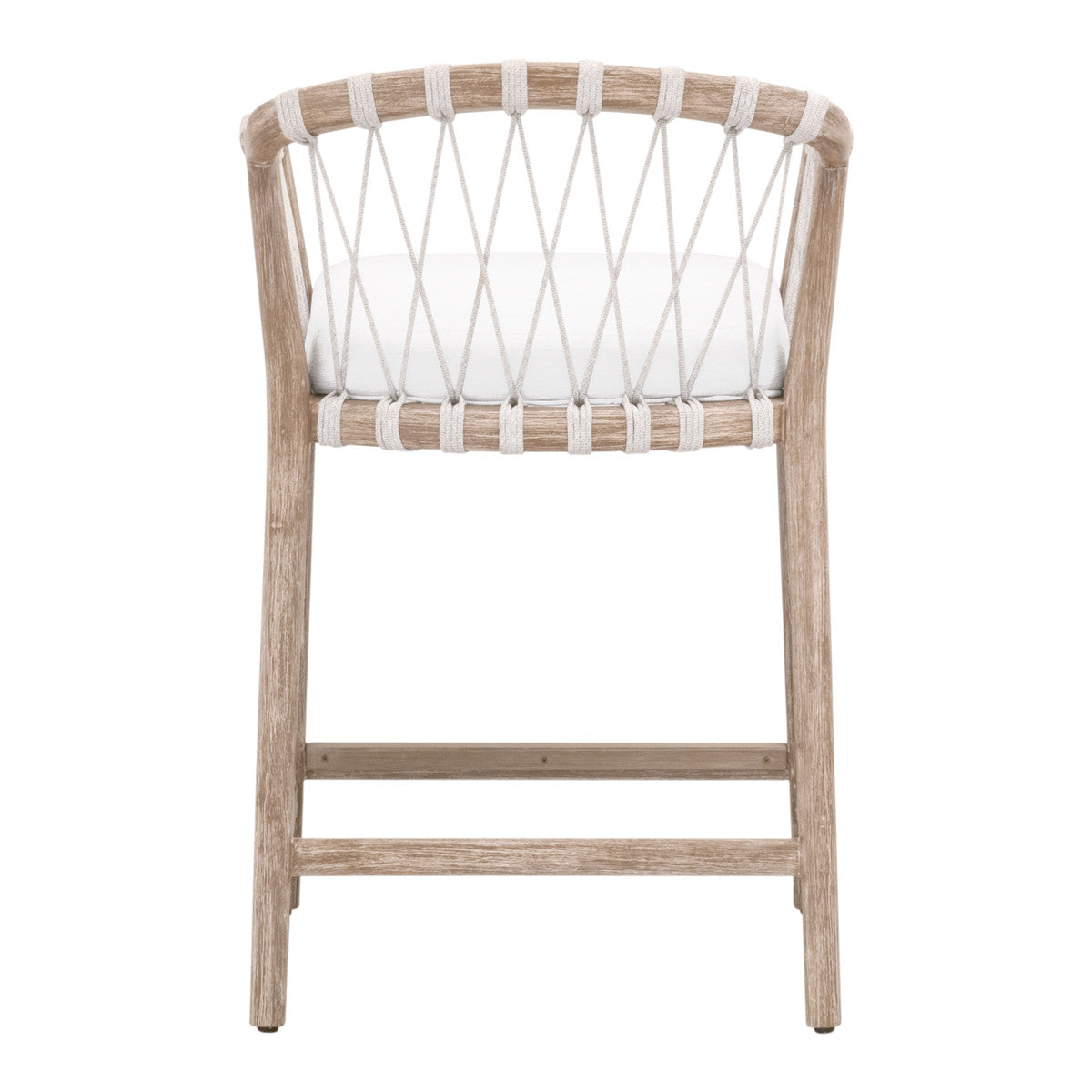 Palisades Woven Rope Counter Stool - Kitchen Stools - Dear Keaton
