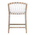 Palisades Counter Stool Back View - Rope