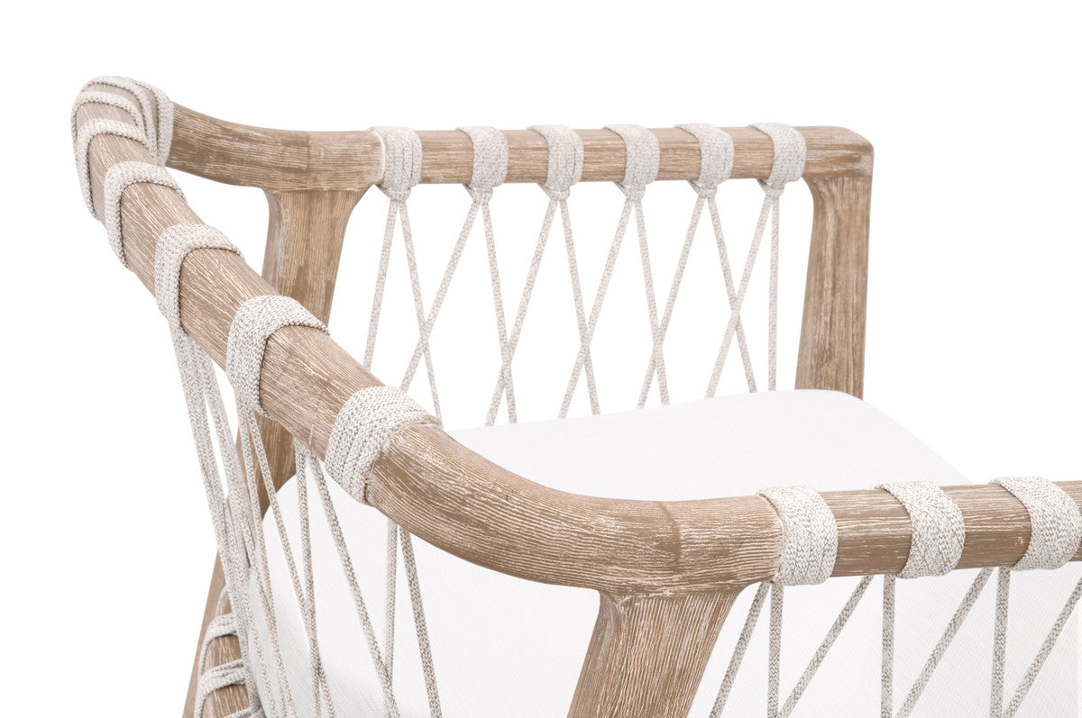 Palisades Woven Rope Counter Stool - Kitchen Stools - Dear Keaton