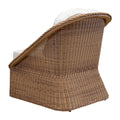 Palm Outdoor Synthetic Wicker Lounge Chair side view