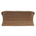 Palm Outdoor Wicker Sofa back view