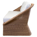 Palm Outdoor Wicker Sofa side view