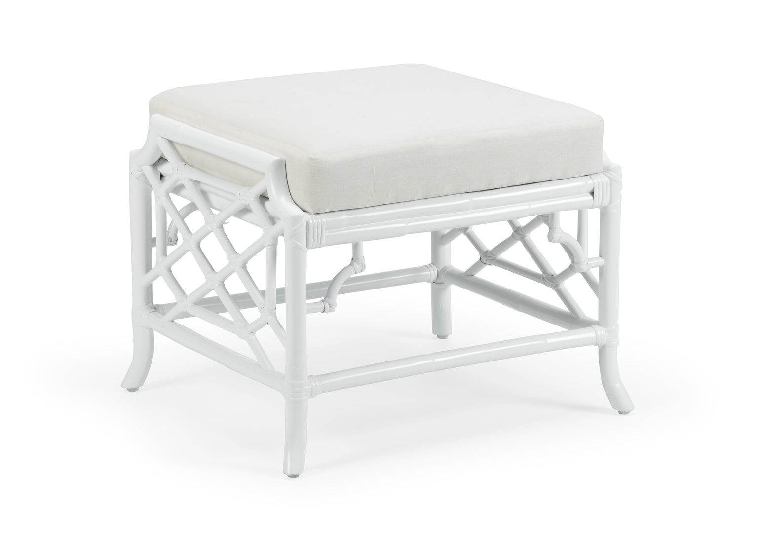 Palms Fretwork Stool