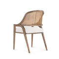 Pascal Driftwood Dining Chair back view