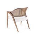 Pascal Driftwood Lounge Chair back view