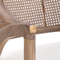 Pascal Driftwood Lounge Chair closeup
