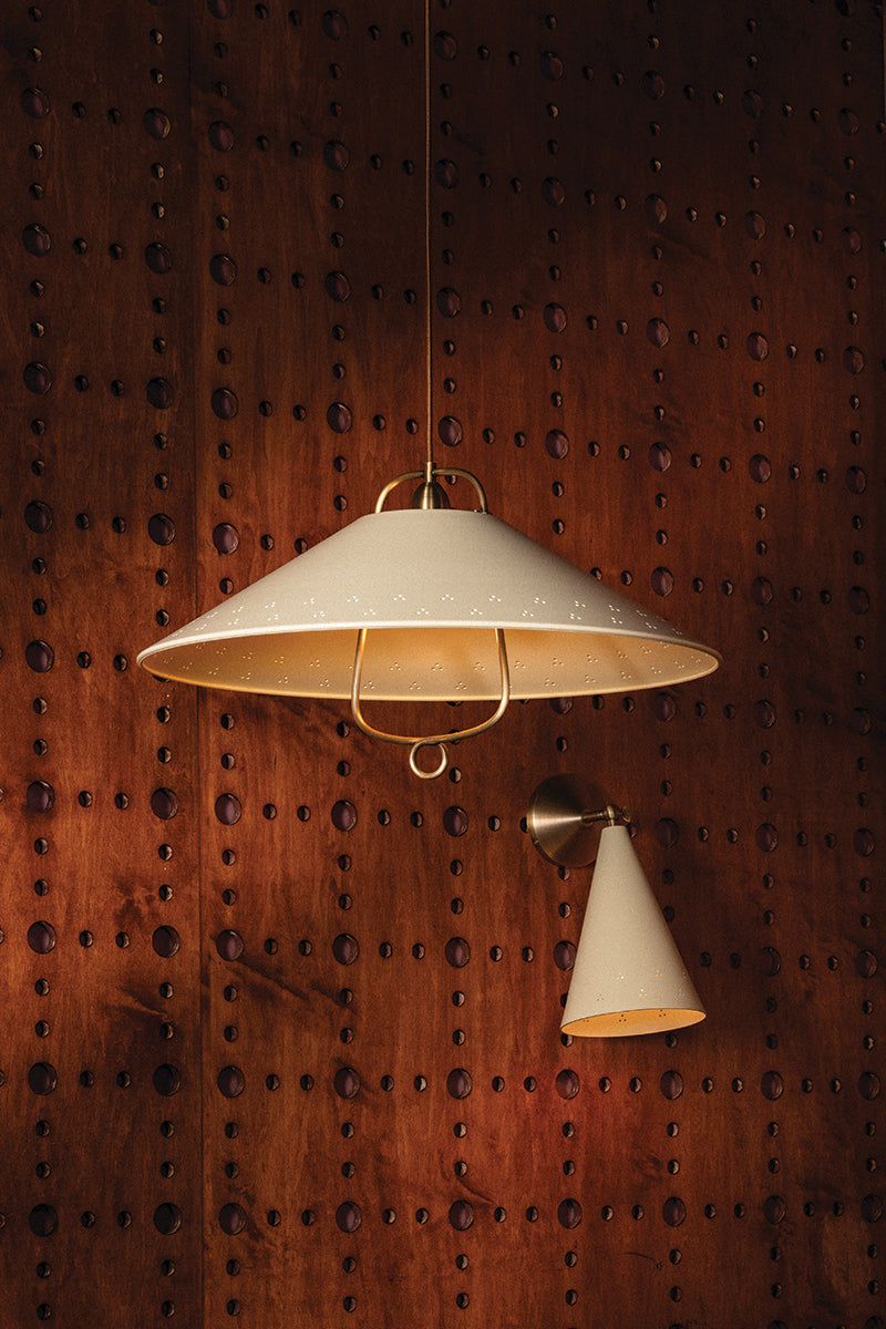 Pawley Pendant and Pawley Wall Sconce - Cortney Bishop