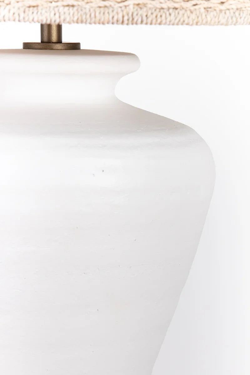 Pezante Table Lamp Ceramic Base Closeup