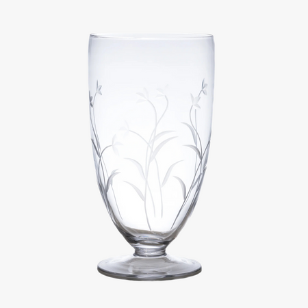 Petite Fleurs Glass Hurricane