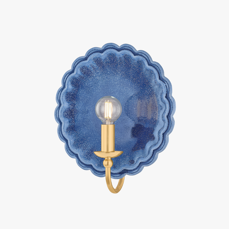 Pierce Denim Wall Sconce