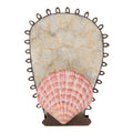 Playa Shell Candle Sconce closeup