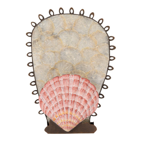 Playa Shell Candle Sconce closeup