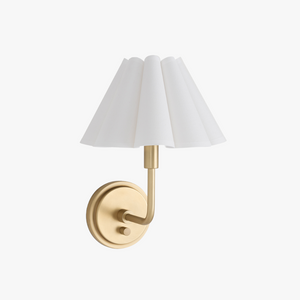 Polly Sconce with White Shade