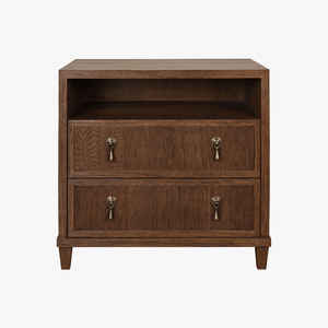 Porter Brown Oak Nightstand