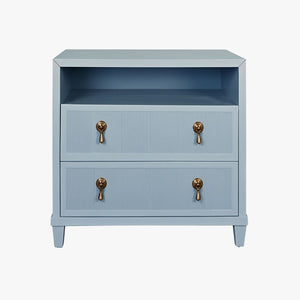 Porter Light Blue Nightstand