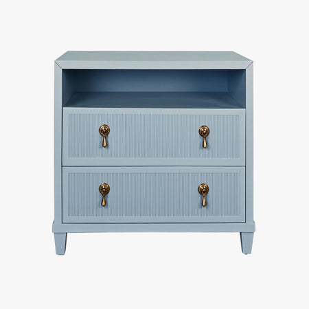 Porter Light Blue Nightstand