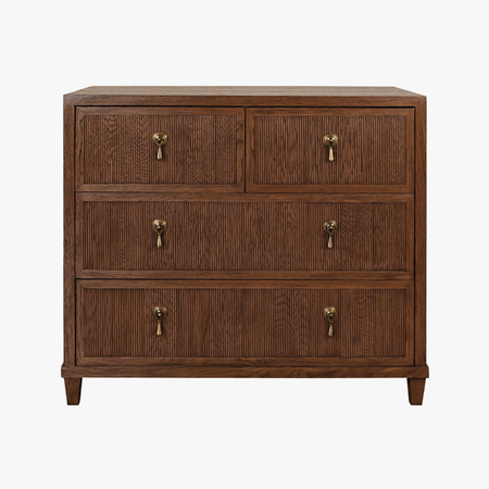 Porter Provincial Brown Oak Chest