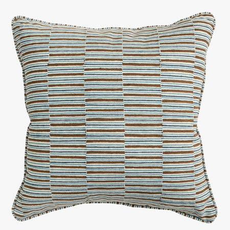 Portofino Cocoa Pillow Cover