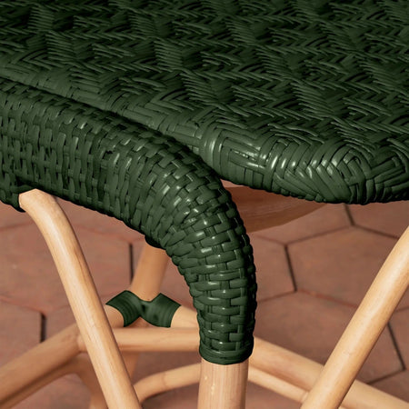 Portofino Green Counter Stool - texture closeup