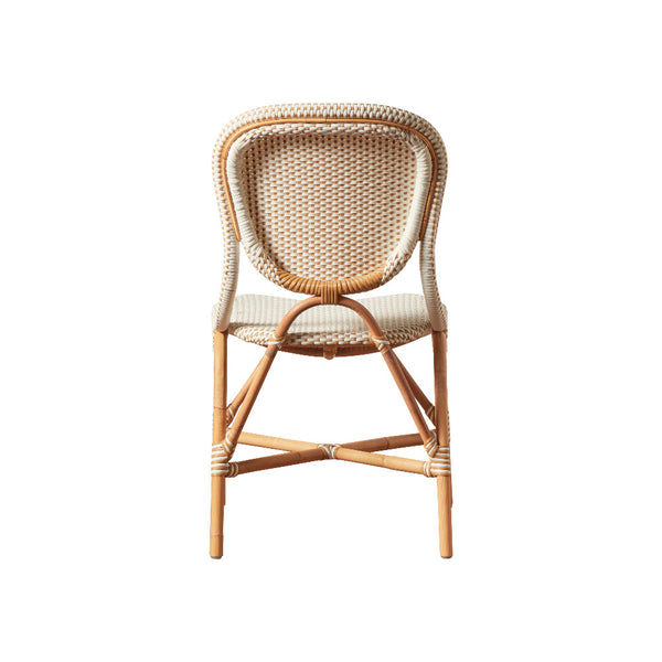 Portofino Outdoor Wicker Side Chair Back View