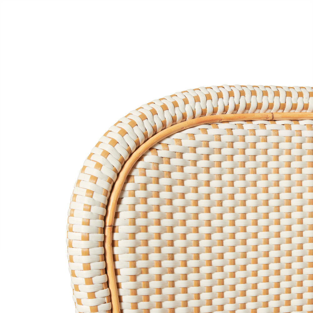 Portofino Outdoor Wicker texture on seat back