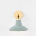Pottersville Celadon Crackle Ceramic Wall Sconce 
