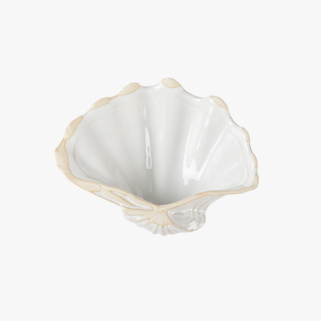 Stoneware Shell Dish