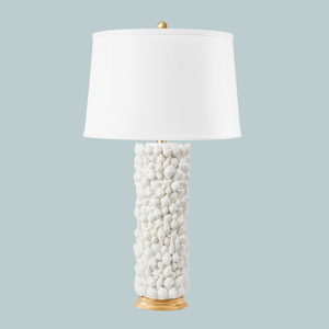 Shell Blanc de Chine Lamp