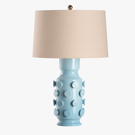 Ungaro Sky Blue Table Lamp