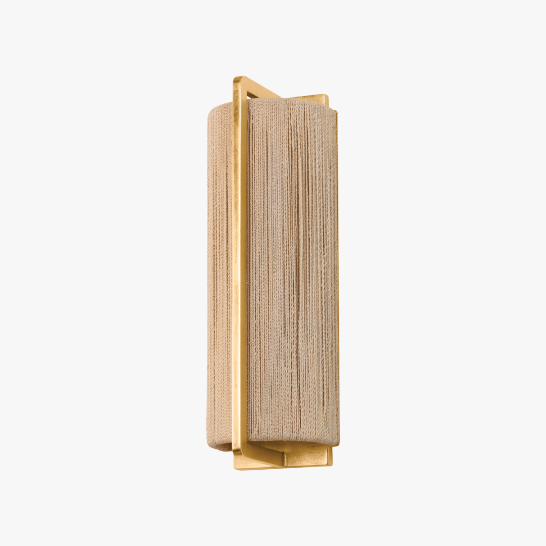 Quebec Abaca Rope Sconce by Dear Keaton