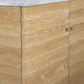 York Cerused Oak Vanity Door Closesup