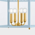 Rosalie Lantern - Blue - Four Lights